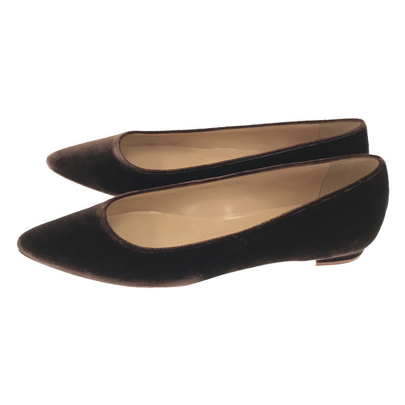 新品】 MANOLO BLAHNIK / マノロブラニク | BBFLATLAN VELVET