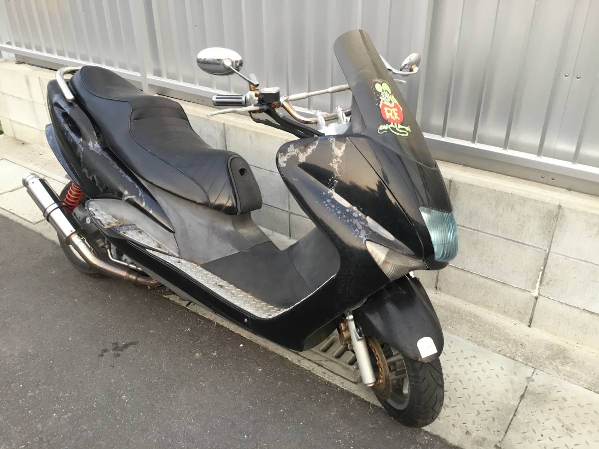 マジェスティ 125FI 福岡 YAMAHA 125cc 黒 ジャンク lawyerkh.com