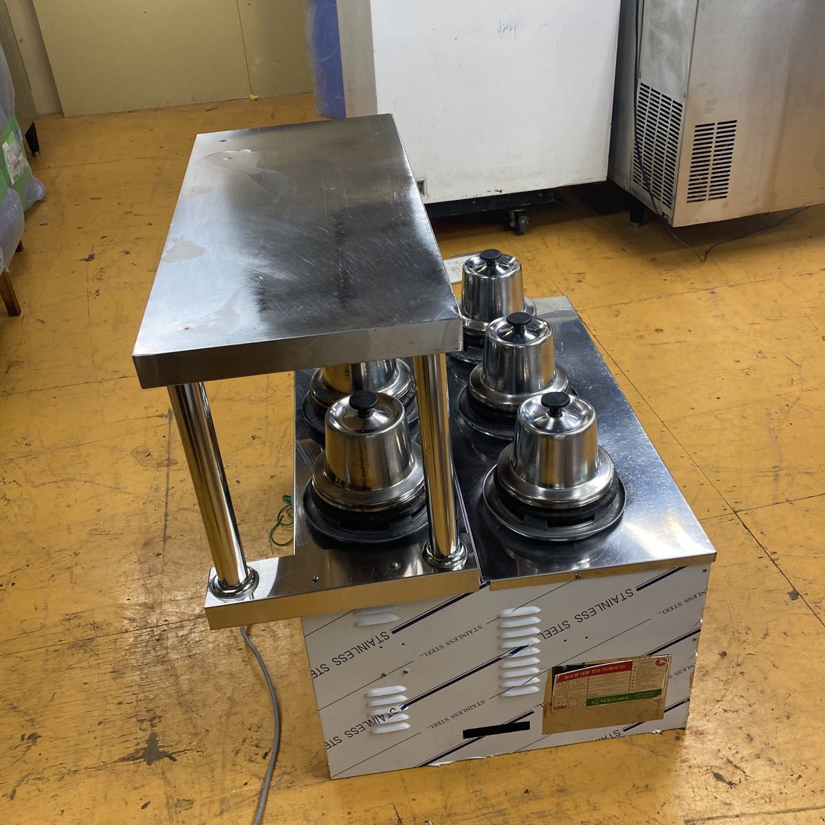 マイコン式 全自動釜めし炊飯機 【出品NO.007か】6ヶ炊 都市ガス マイコン式 全自動釜めし炊飯機 【出品NO.007か】6ヶ炊 都市ガス