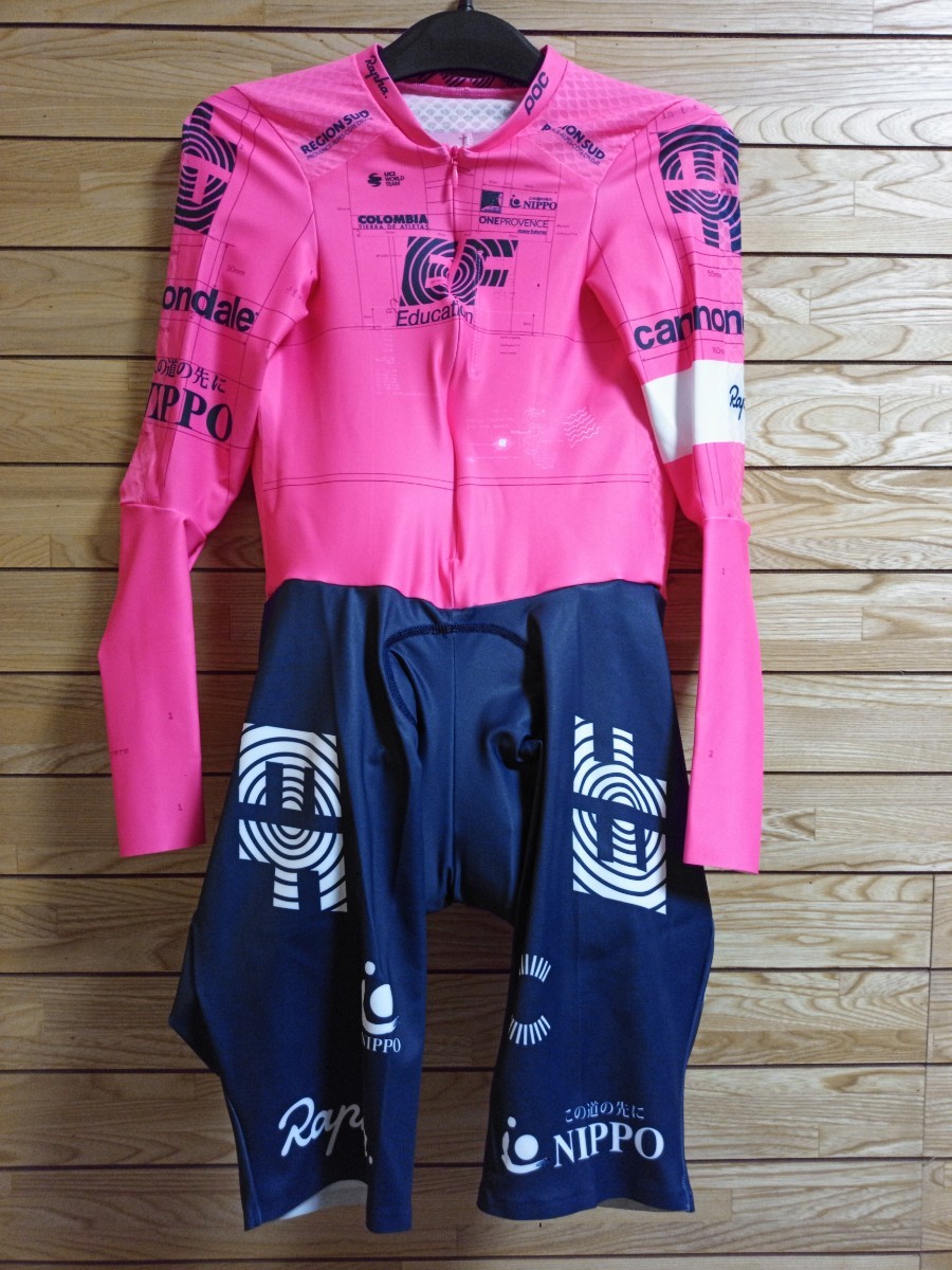 支給品　エアロスキンスーツ　EF Education First　Rapha　サイクルジャージ　ロードバイク　自転車　TT ラファ