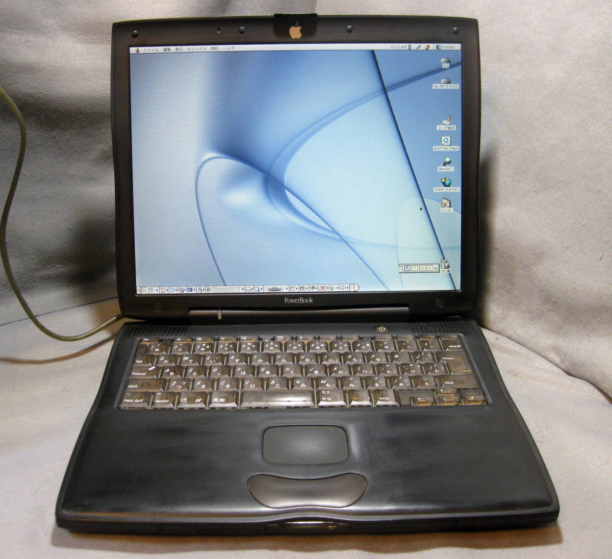 箱m653 Powerbook M7572 400Mhz 512M 80G os9.2単独起動＋oｓ10.4 _画像1