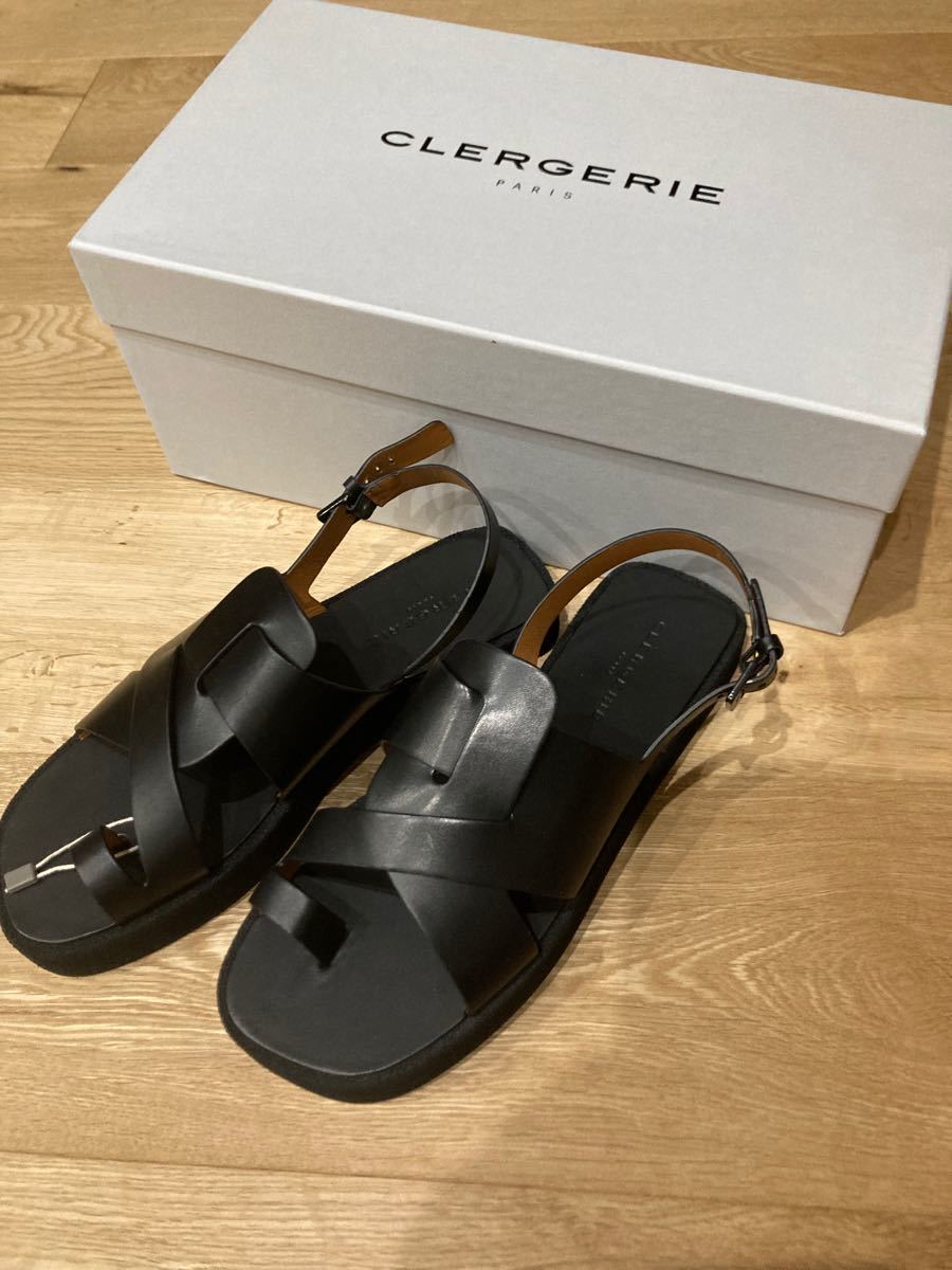 新品 clergerie paris クレジュリー サンダル 38 | contifarma.pe