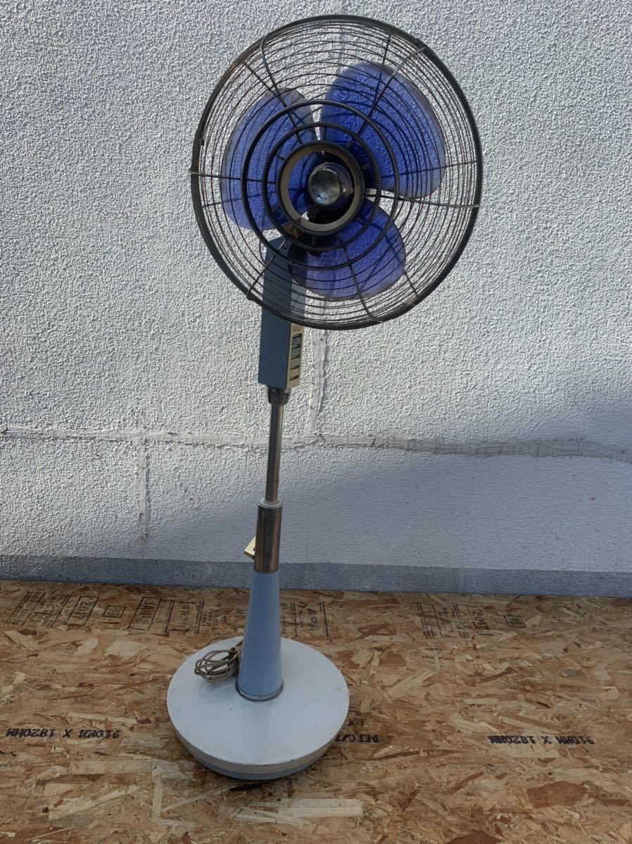  working properly goods *MITSUBISHI Mitsubishi R30-Z6 type 30. electric fan Showa Retro 