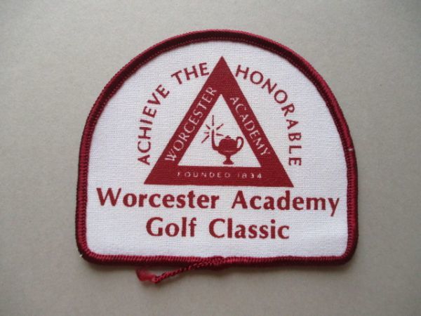 ウースターアカデミーWorcester AcademyロウゴルフトーナメントGolf Classicワッペン/WA海外コースGOLFビンテージGC米国ゴルフ V159_画像1