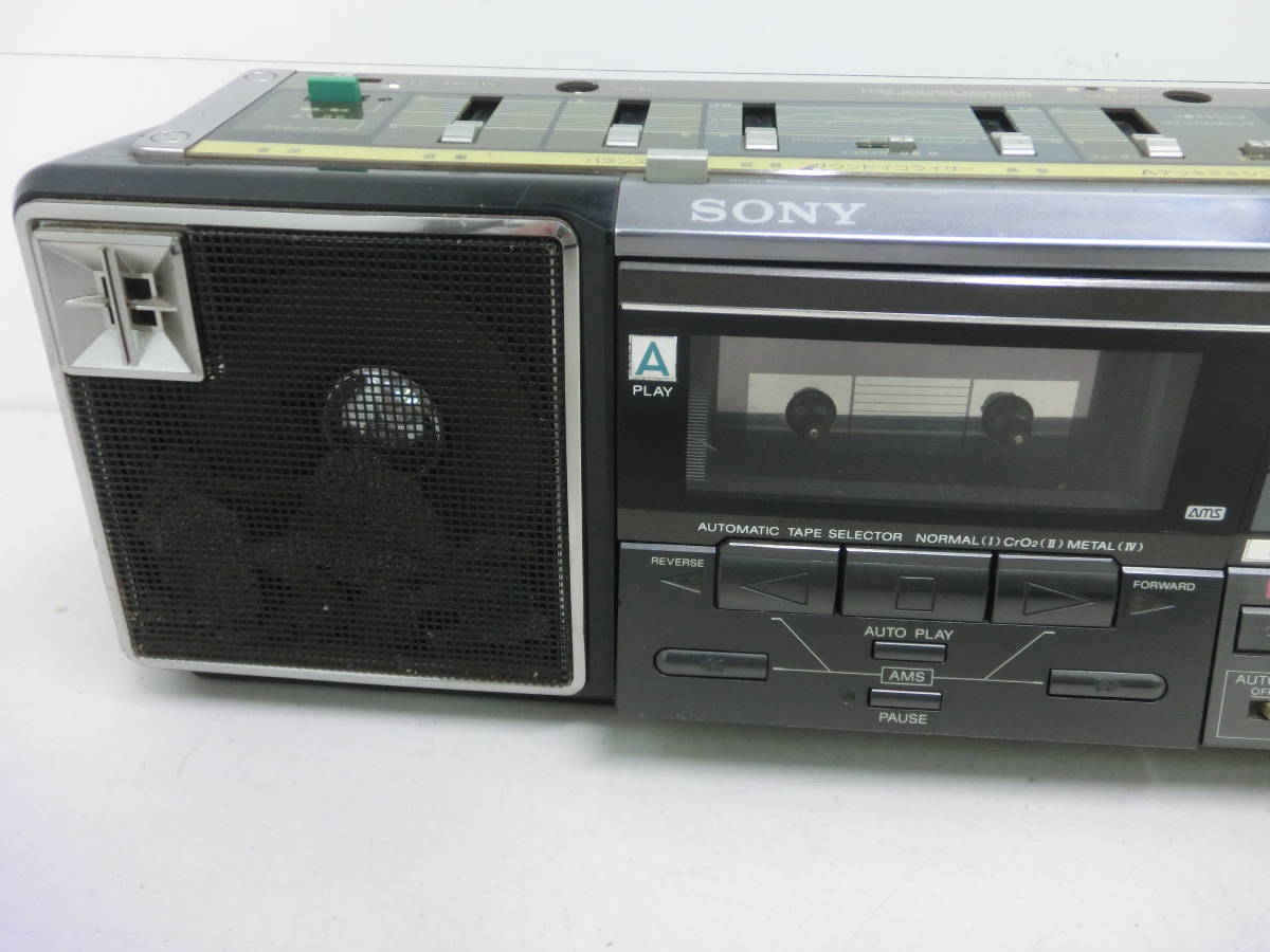 ジャンク品【SONY ダブルオートリバース CFS-W901 ラジカセ ジャンク品【SONY ダブルオートリバース CFS-W901 ラジカセ