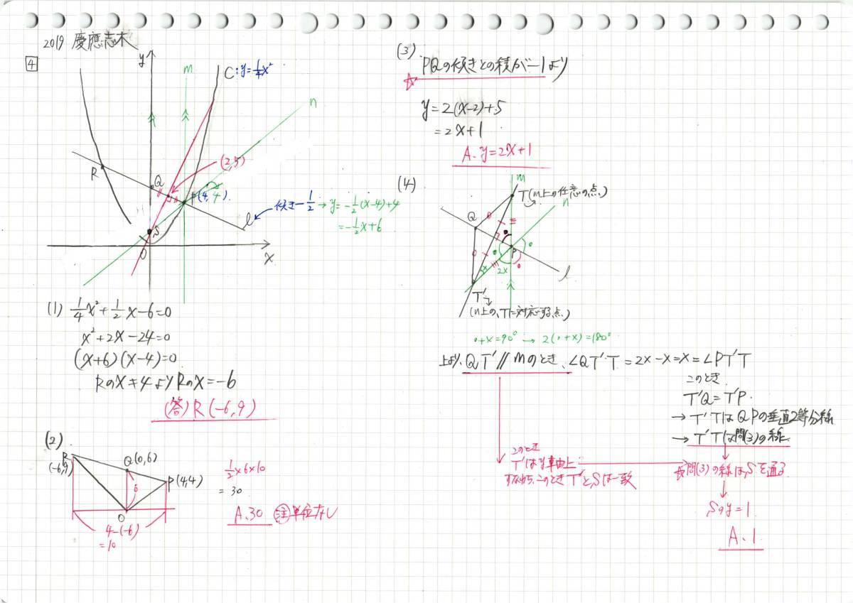 今だけセール!約3割引! 塾講師のオリジナル 数学 解説 慶應志木 高校入試 過去問 解説 H25 ～ 2022