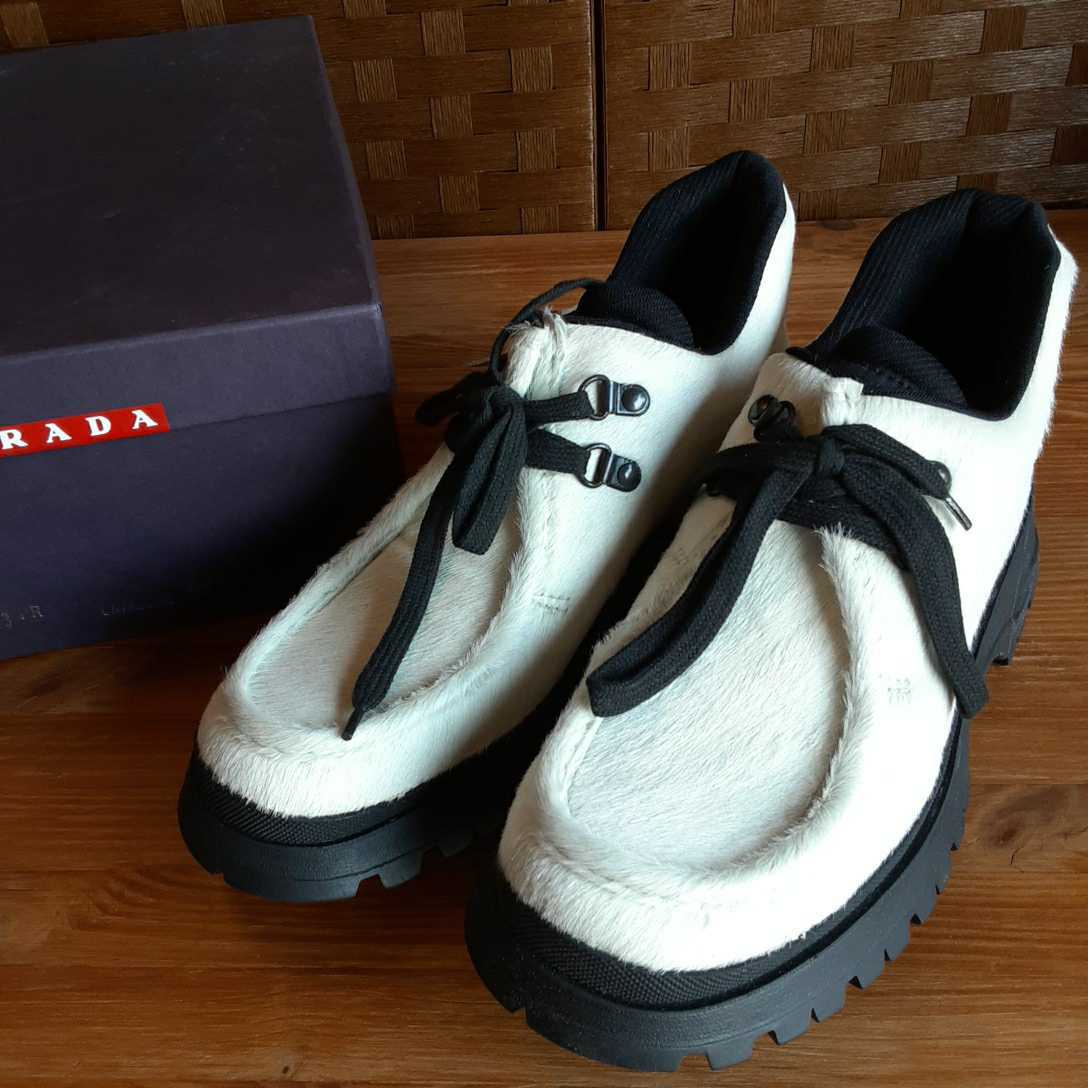 PRADA プラダ シューズ 未使用 靴 37 www.disdukcapil.paserkab.go.id