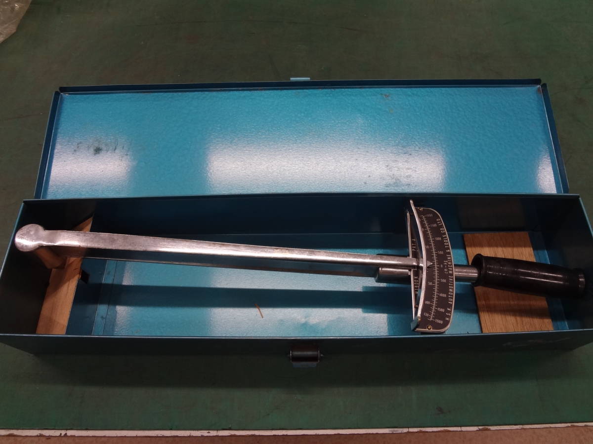 珍しい ○H.S.KTOOL ケース付 自動車整備○2 プレート型トルクレンチ