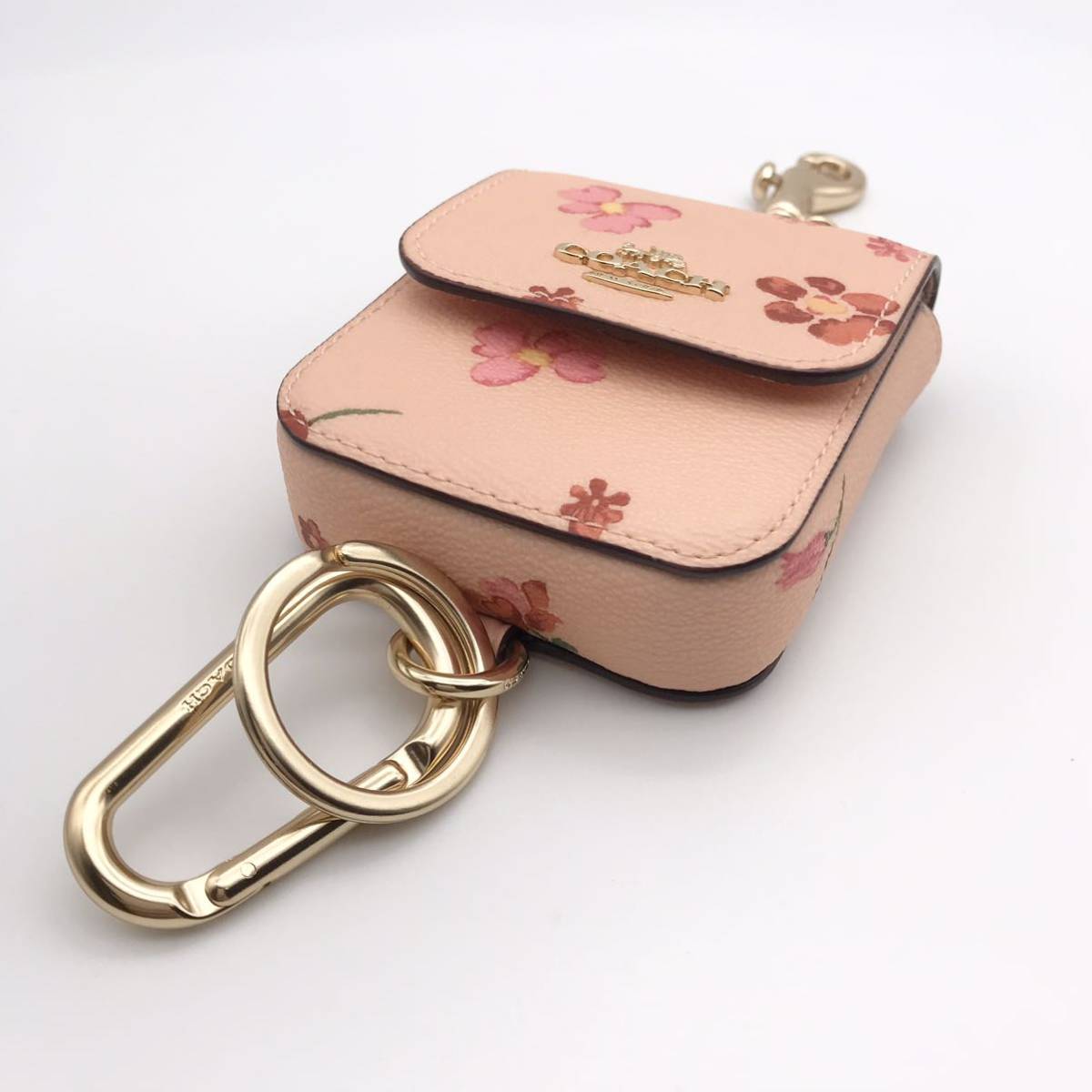 COACH チャーム ★大人気★ アタッチメント ケース チャーム ミスティカル フローラル 新品