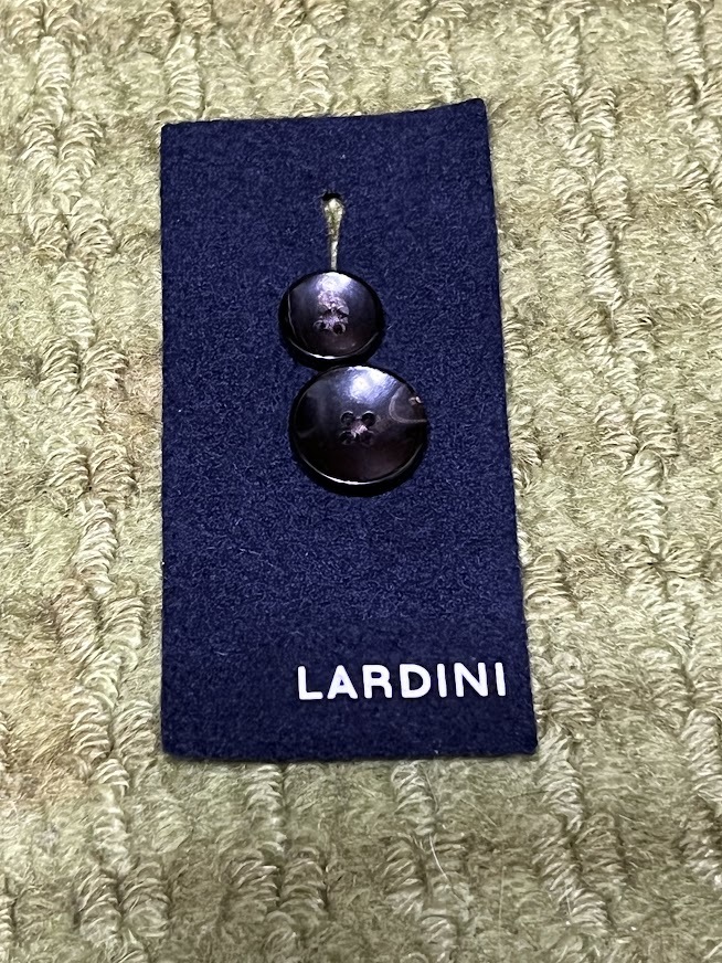 LARDINI　グレンチェック柄 テーラードジャケット　サイズ48 ウール、リネン、シルク３者混素材　 ラルディーニ　_画像8