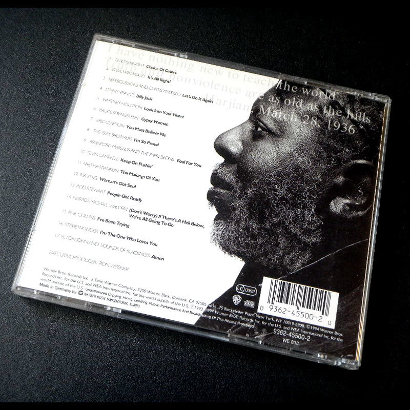ドイツ (Made in Germany) 美品 カーティス・メイフィールド・トリビュート A Tribute To Curtis Mayfield Lenny Kravitz / Eric Clapton_画像3