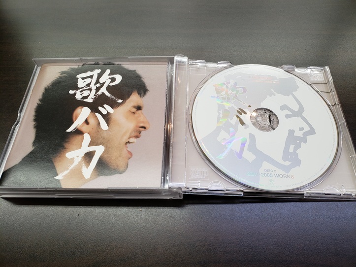 CD 2枚組 / 歌バカ　Ken Hirai 10th Anniversary Complete Single Collection ’95～’05 / 日本国外頒布専用 / 『D40』 / 中古_画像8