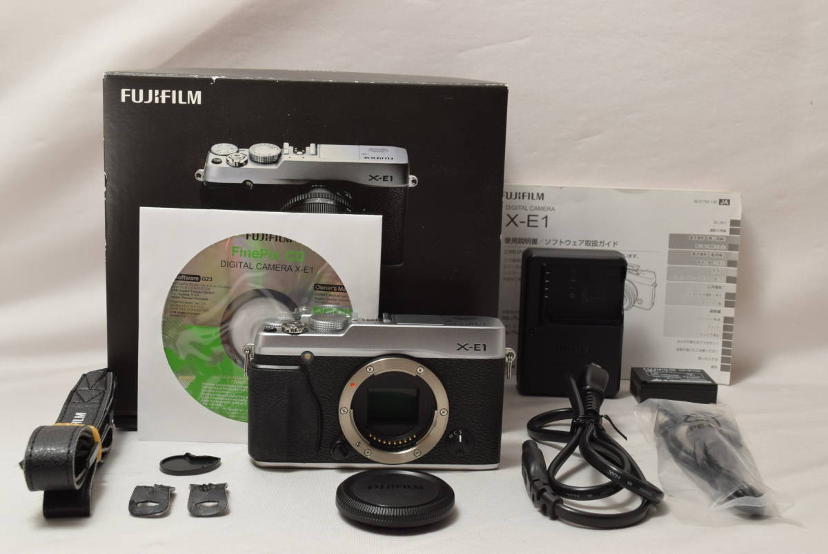 美品】 FUJIFILM ミラーレス一眼レフカメラ X-E1 ボディ 1630万画素