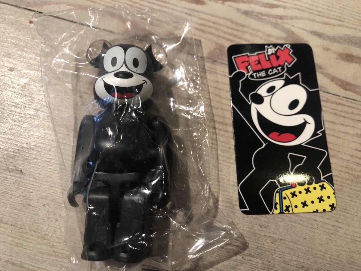  Bearbrick /BE@RBRICK серии 24 животное Felix /FELIX THE CAT(meti com игрушка * фигурка )