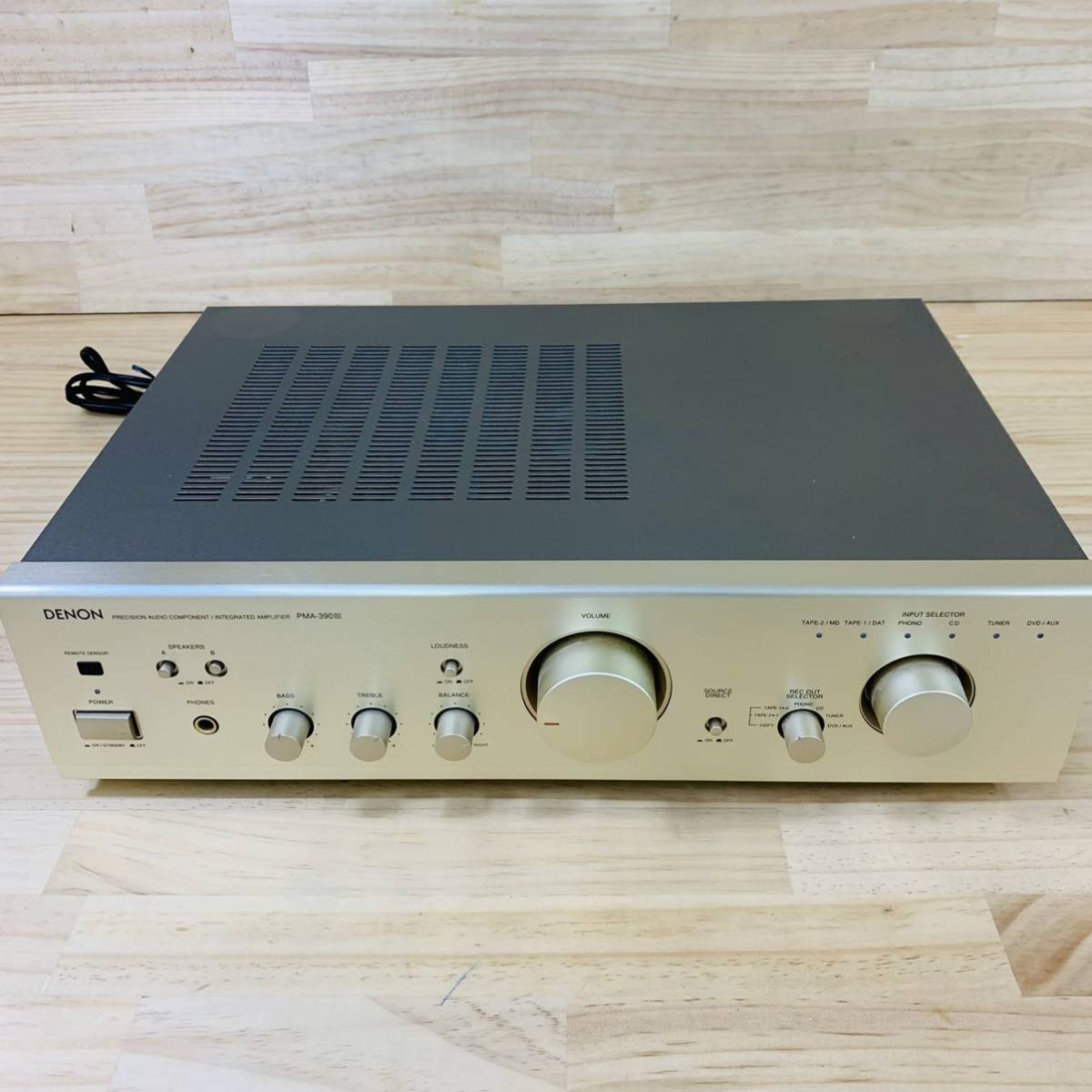 AQ17836-350 現状品 DENON デノン PMA-390Ⅲ プリメインアンプ 音響機器 オーディオ_画像1