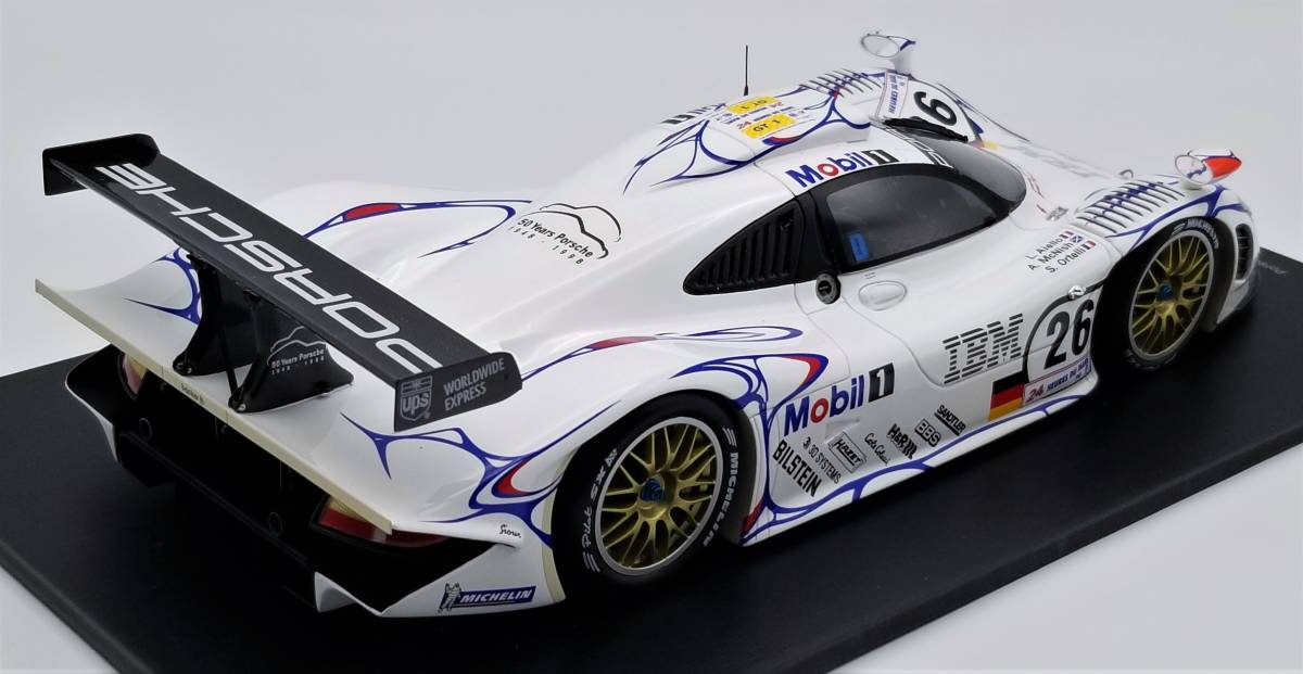 テンプレー】 ヤフオク! - SPARK スパーク 1/18 ポルシェ 911 GT1 No