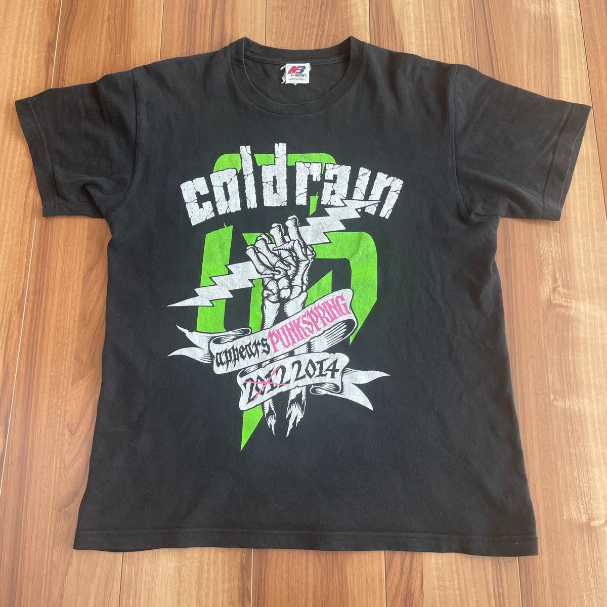 Cold rain 半袖Tシャツ 2014 パンクスプリング コールドレイン