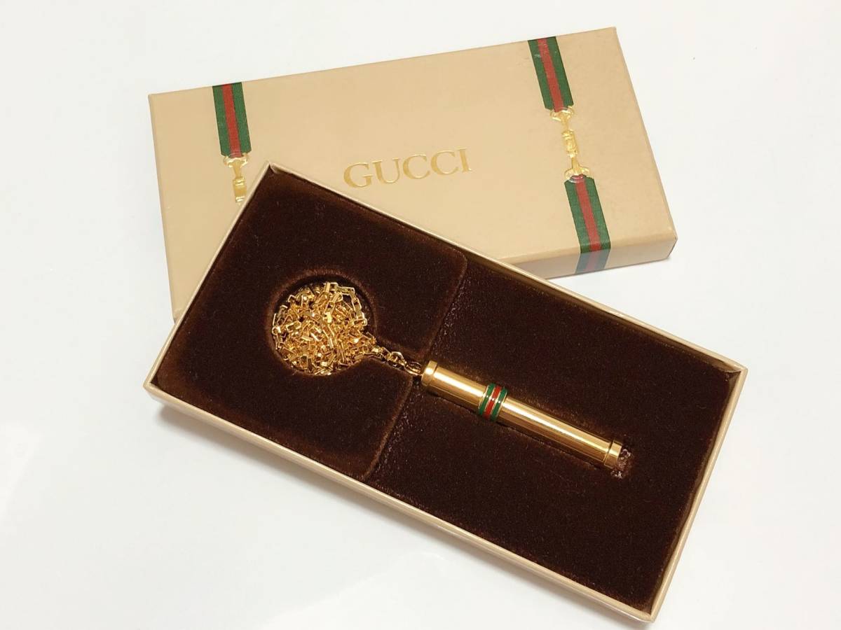 GUCCI　グッチ 香水瓶　ネックレス　ヴィンテージ