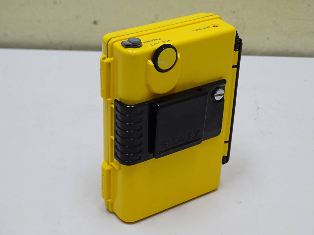 ○SONY WALKMAN○ソニー ウォークマン スポーツ WM-35○黄色 ○SONY WALKMAN○ソニー ウォークマン スポーツ WM-35○黄色