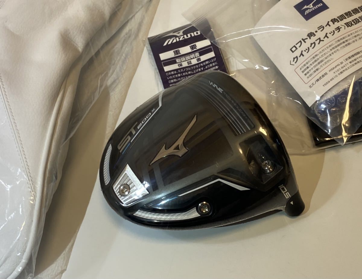 新品!送料無料 ミズノ ST200X ドライバー ヘッド単品 10.5 日本仕様
