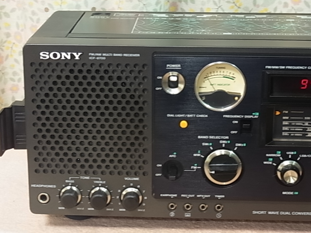 SONY[ICF-6700] disassembly * maintenance * adjusted, have been cleaned goods FM76~94MHz till reception possibility control 22050201