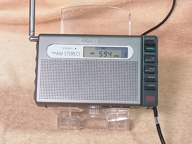 SONY 【SRF-M100】FM-STEREO/AM-STEREO ２band ラジオ ♪品 管理22050249のサムネイル