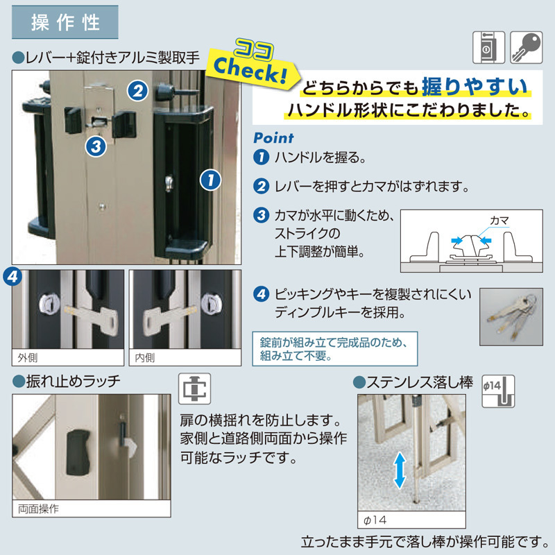 伸縮門扉P型ペットガード 片開き 全幅3937mm×高さ1210mm ダブルキャスター式 隙間が狭く格子本数が多いのでペットの飛び出しを抑制！_画像7