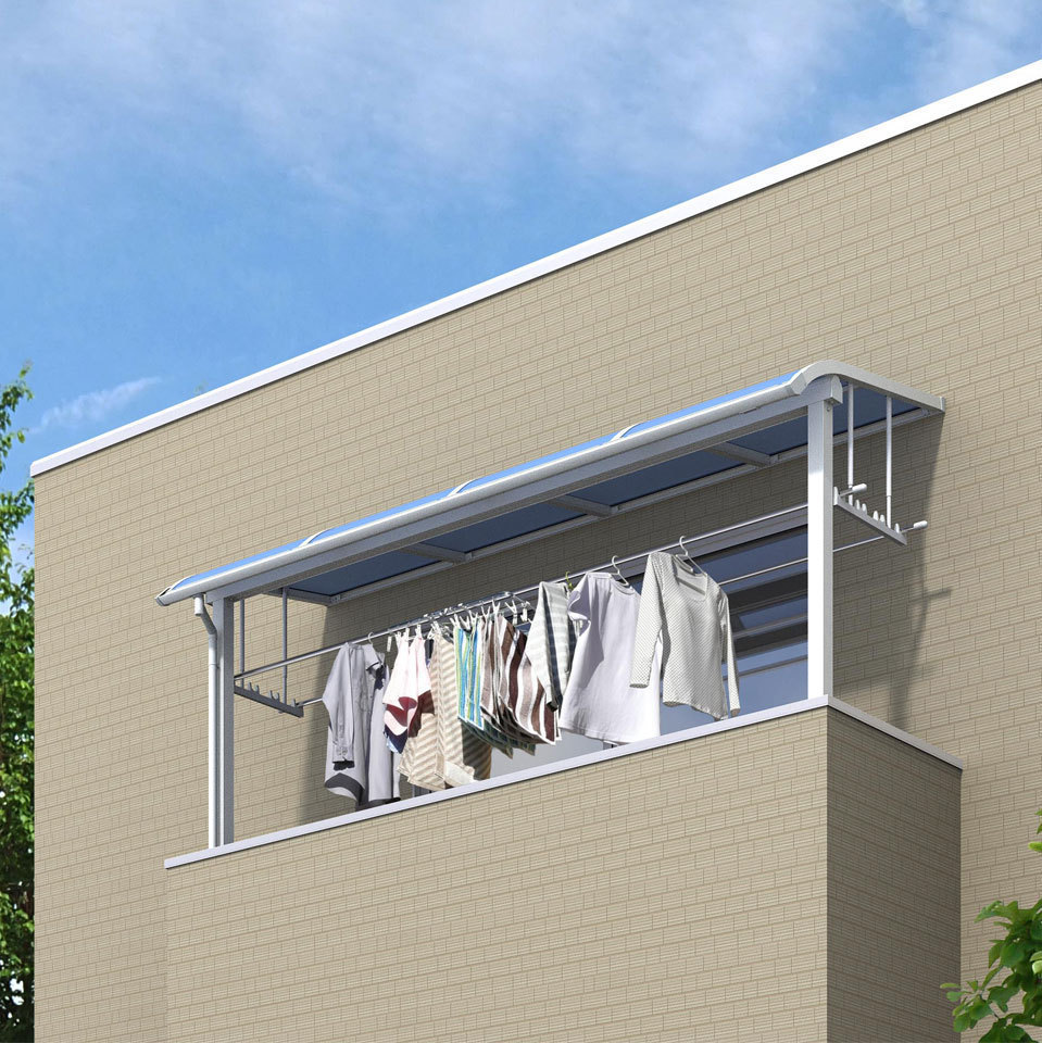 R屋根タイプテラス2.3階用 間口1.0間1850mm×出幅4尺 R屋根タイプテラス2.3階用 間口1.0間1850mm×出幅4尺