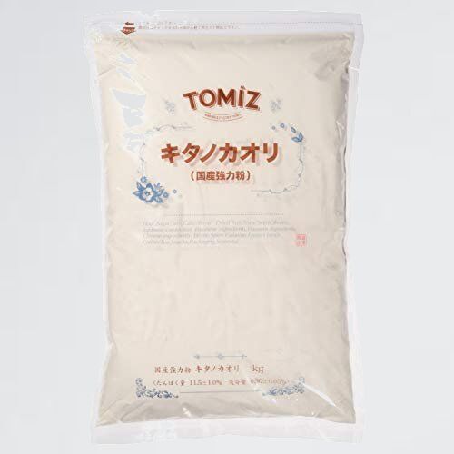 好評 新品 国産強力粉 キタノカオリ100% M-NX 国産 小麦粉 / 2.5kg TOMIZ パン用粉 強力粉 強力小麦粉_画像1