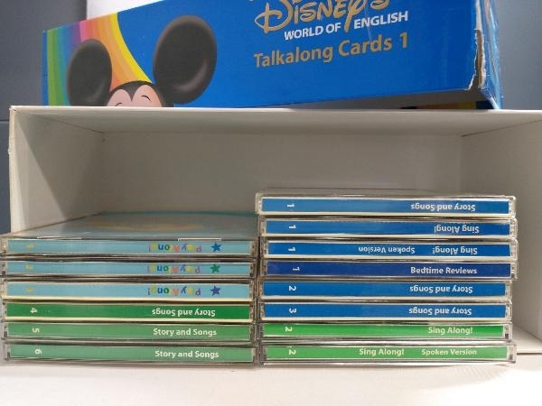 ジャンク 欠品あり World Family ディズニー英語システム CD DVD