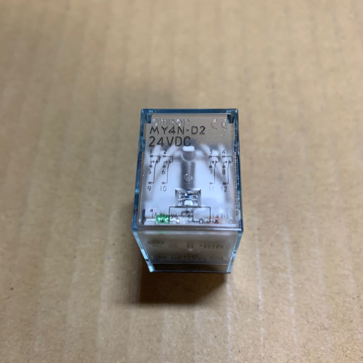 新品 オムロン ミニパワーリレー MY4N-D2 DC24V 10個 | contifarma.pe