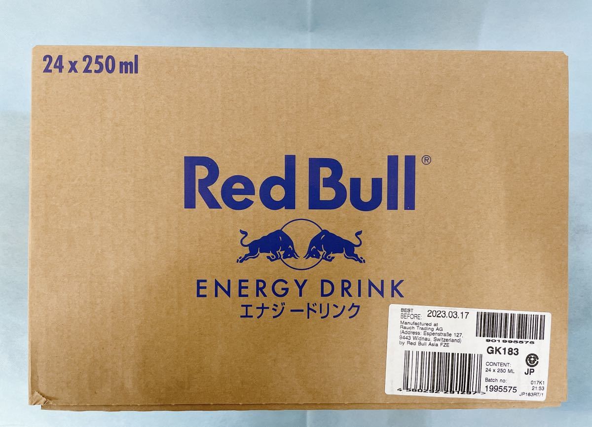 レッドブル Red Bull エナジードリンク 250ml缶×24本入_画像3