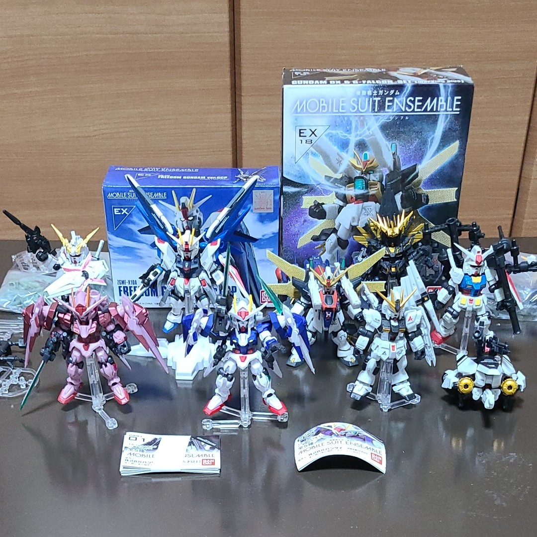 11体セット品 ガンダム Gundam アンサンブル Ensemble モビルスーツ
