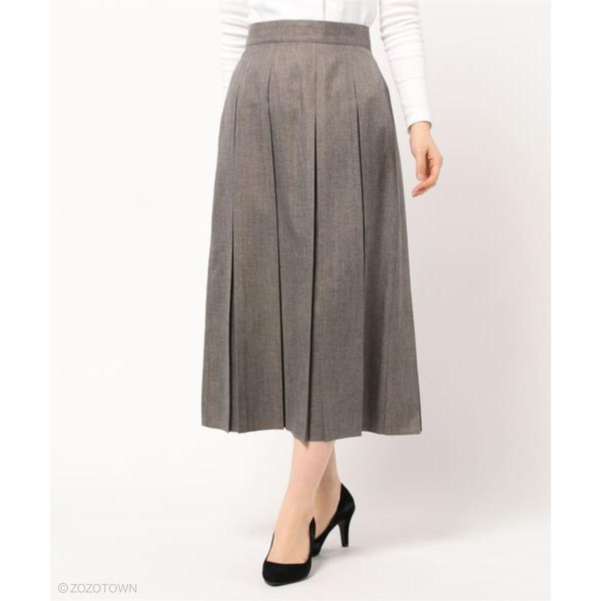 fig London】 wool mood boxpleats SK|Yahoo!フリマ(旧PayPayフリマ)
