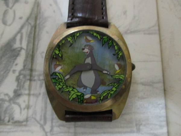 1990年代 ディズニーストア 限定コレクション ジャングルブック 腕時計 未使用_画像2