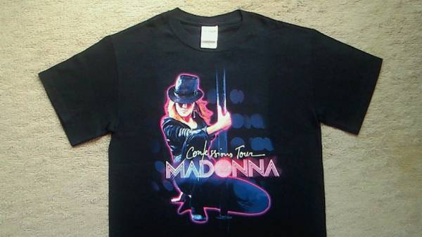 ヤフオク! - MADONNA マドンナ Confessions Tour Tシャツ USA