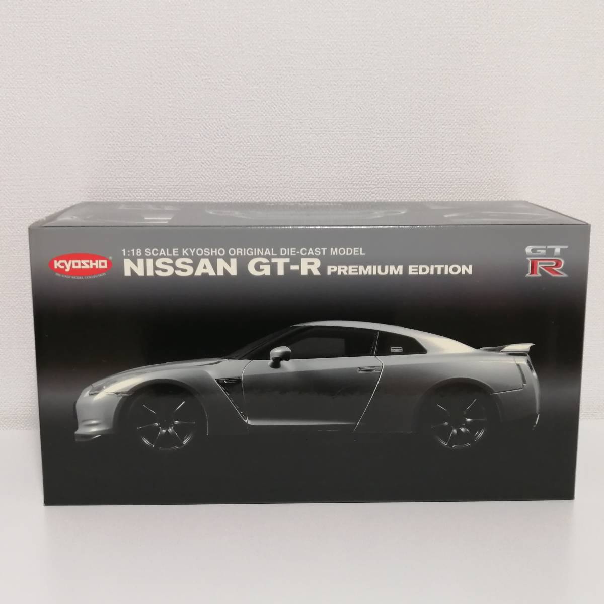 京商　KYOSHO　1/18　NISSAN　日産　GTR　SILVER　スカイライン　ミニカー_画像6