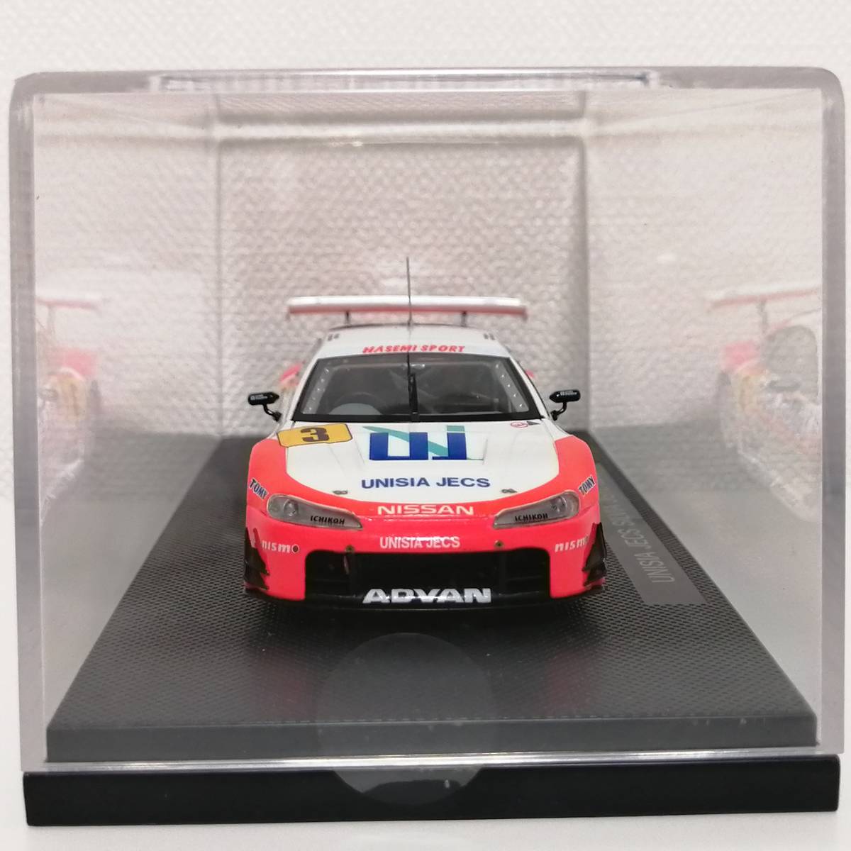 エブロ EBBRO 1/43 UNISIA JECS SILVIA ユニシア シルビア 2002 #3