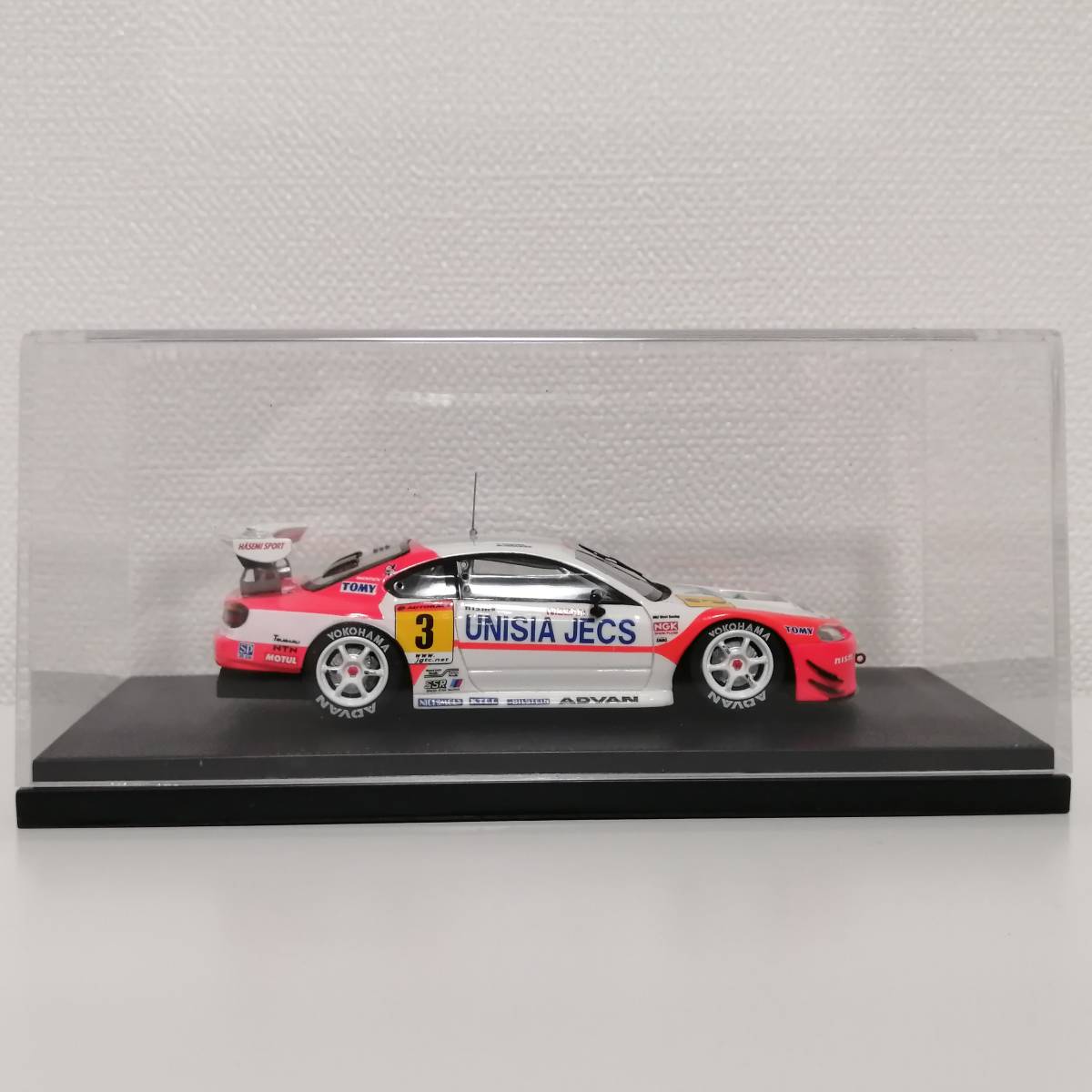 エブロ EBBRO 1/43 UNISIA JECS SILVIA ユニシア シルビア 2002 #3