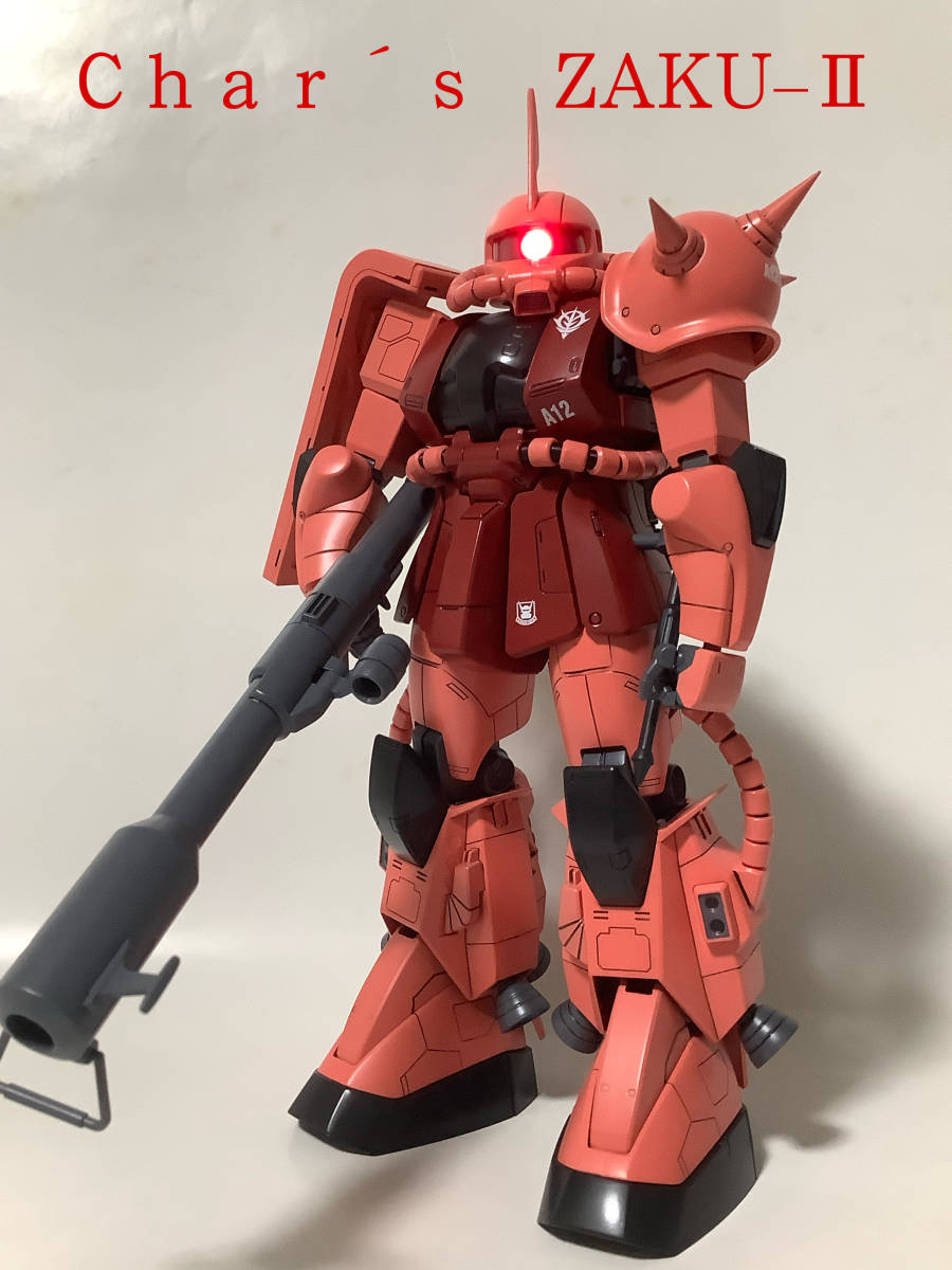 G0102完成品 1/100 MG 高機動型ザクⅠ 黒い三連星 専用機 機動戦士 ...