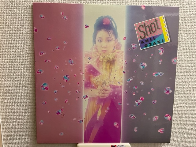 尾崎亜美　SHOT　ワンオーナー　LPレコード　シティポップ_画像1