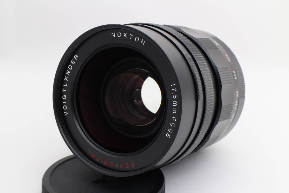 ☆美品☆ VoightLander 単焦点レンズ NOKTON 17.5mm F0.95 Micro Four