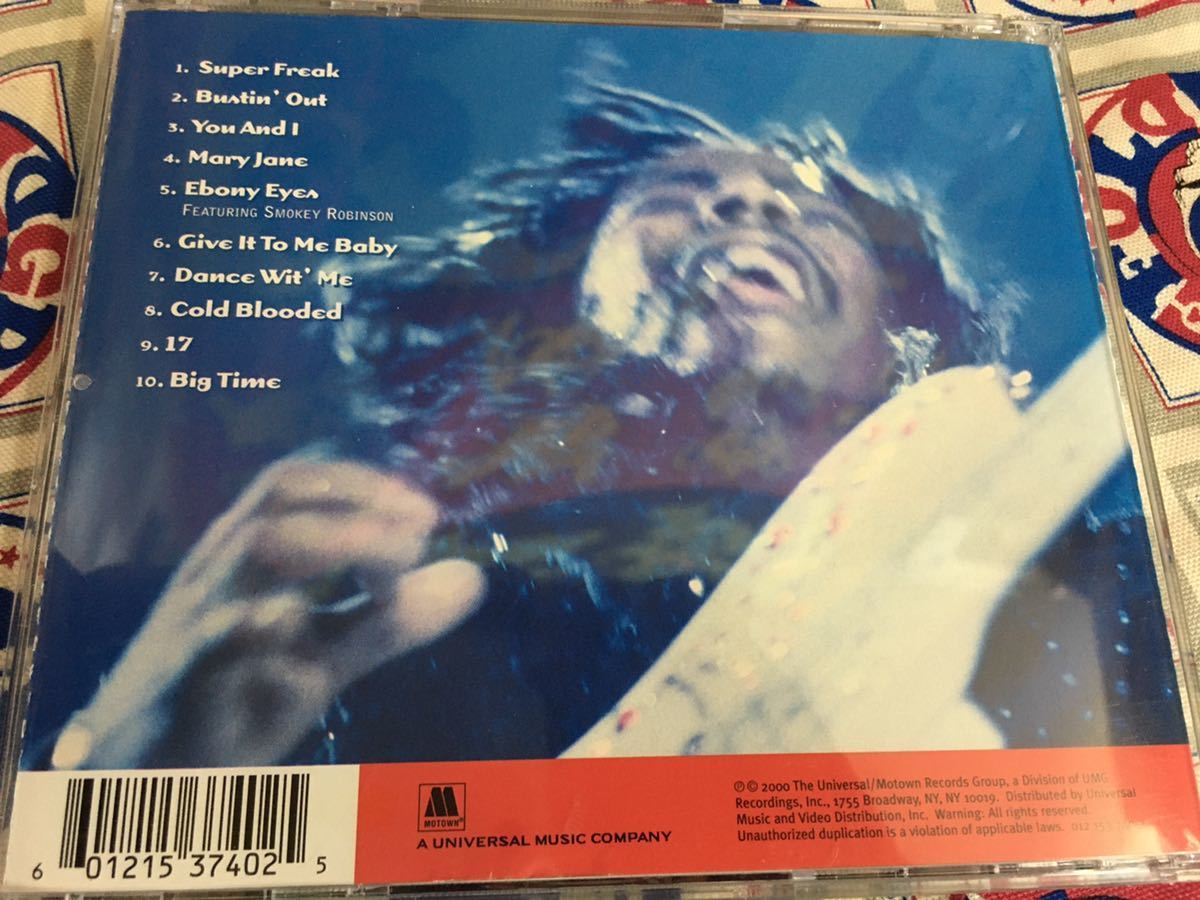Rick James★中古CD/US盤「リック・ジェームス～The Best」_画像2