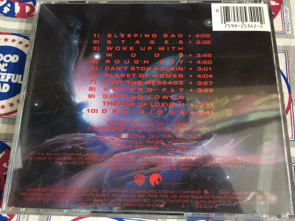 Z.Z.Top★中古CD/US盤「Z.Z.トップ～Afterburner」_画像2