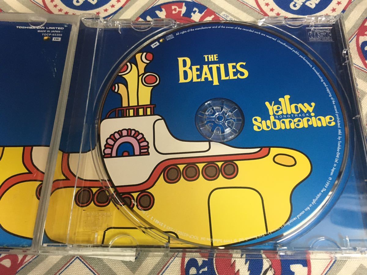 The Beatles★中古CD国内盤帯付「ビートルズ～イエロー・サブマリン・ソング・トラック」_画像3