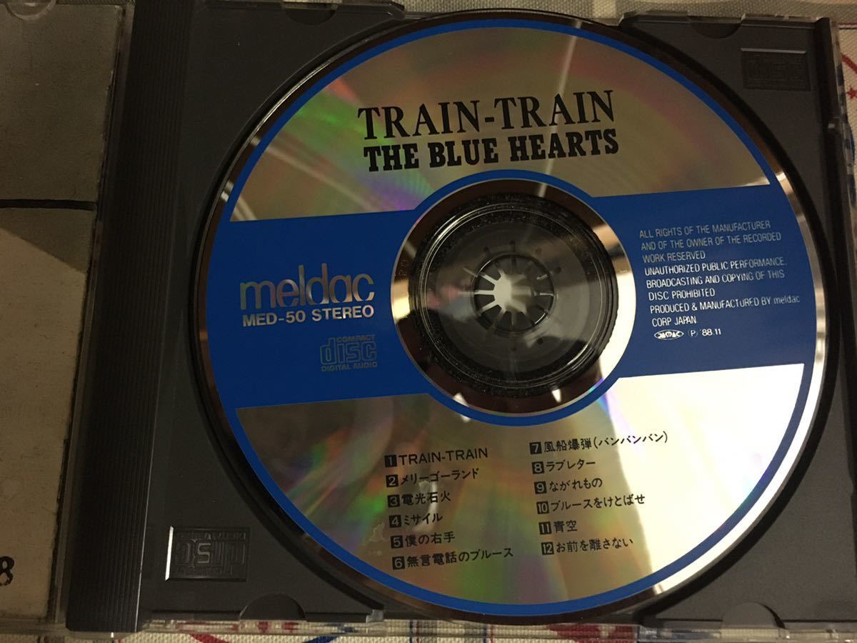 ザ・ブルーハーツ★中古CD国内盤「Train-Train」_画像3