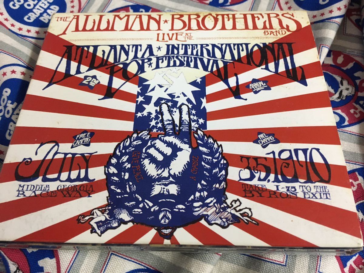 The Allman Brothers Band★中古2CD国内盤「オールマン・ブラザーズ・バンド～ライヴ・アット・アトランタ・ポップ・フェスティヴァル1970_画像1