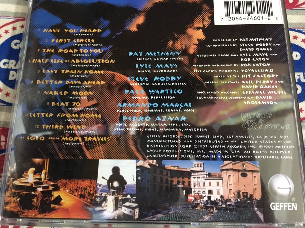 Pat Metheny Group★中古CD/US盤「パット・メセニー～The Road To You～Live In Europe」_画像2