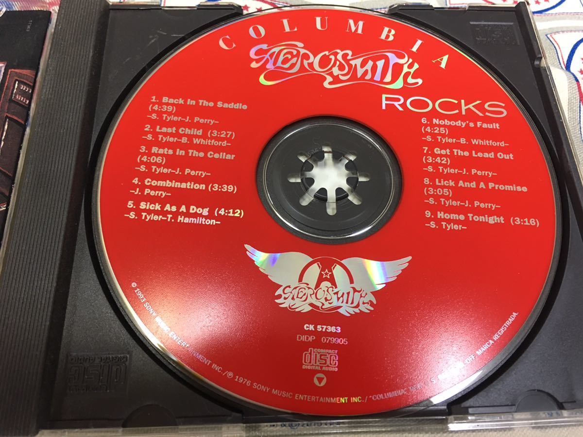 Aerosmith★中古CD/US盤「エアロスミス～Rocks」_画像3
