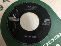 The Ventures★中古7'シングル国内盤「ベンチャーズ～二人の銀座」_画像3
